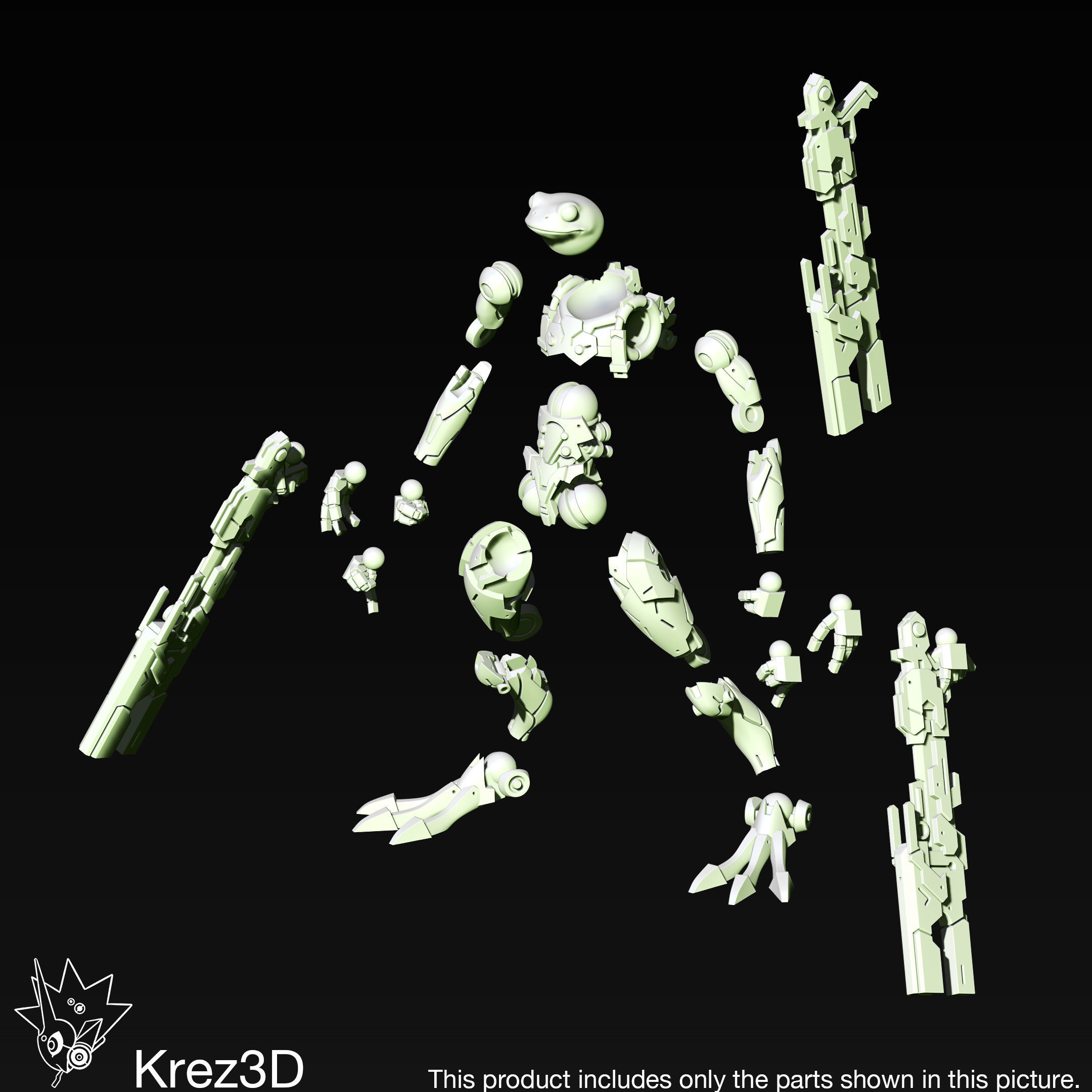 SA-6 Ninth Heaven 3D print model_3