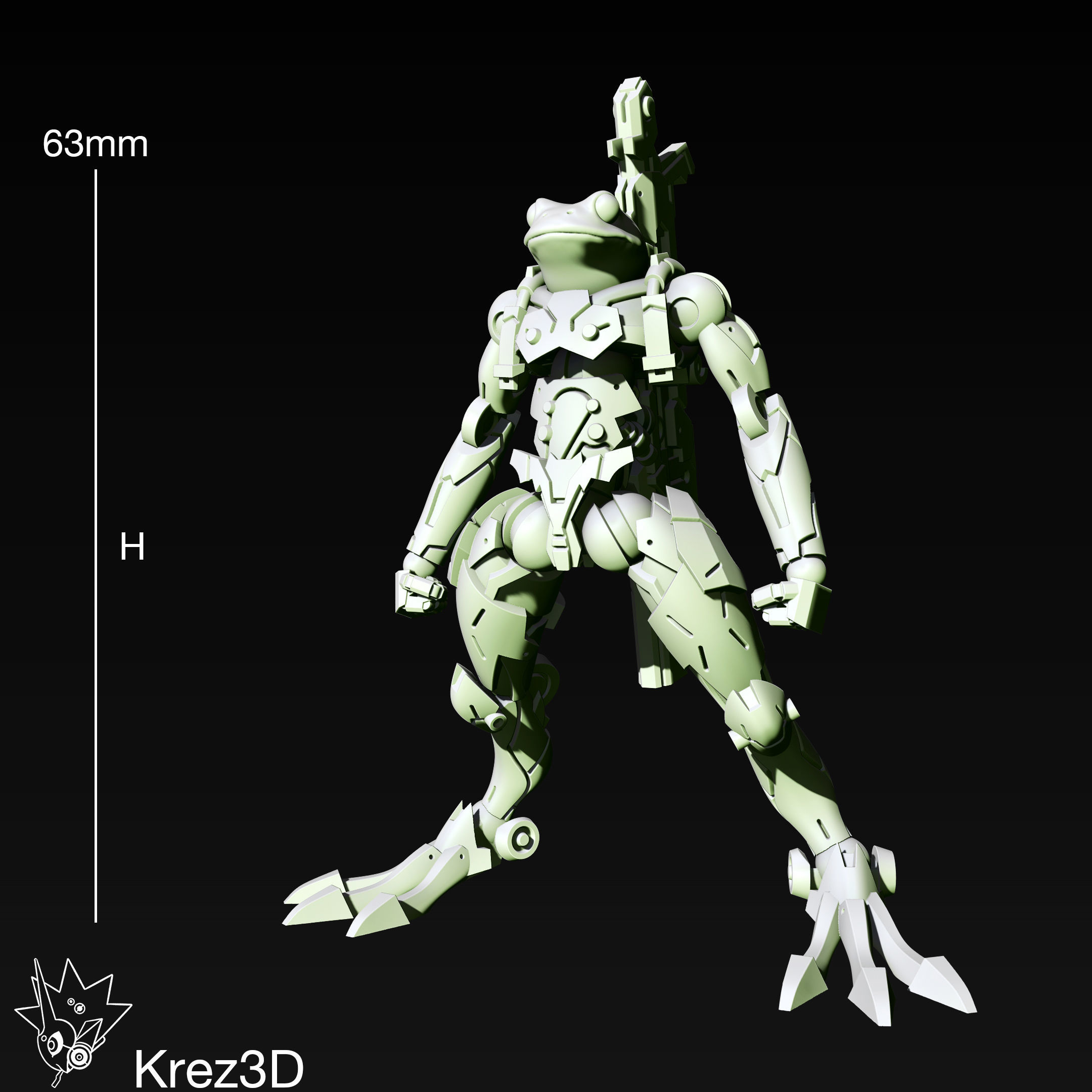 SA-6 Ninth Heaven 3D print model_2