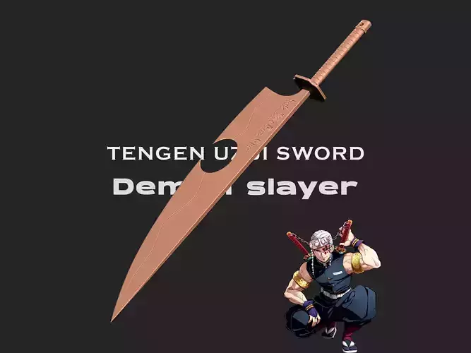 Demon Slayer Tengen Uzui Sword