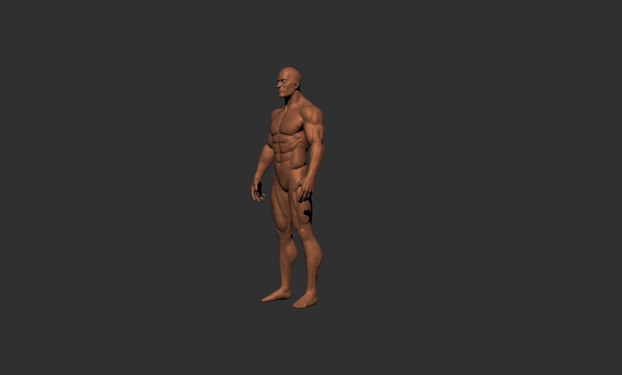 Superhero Figure 3D print model_1