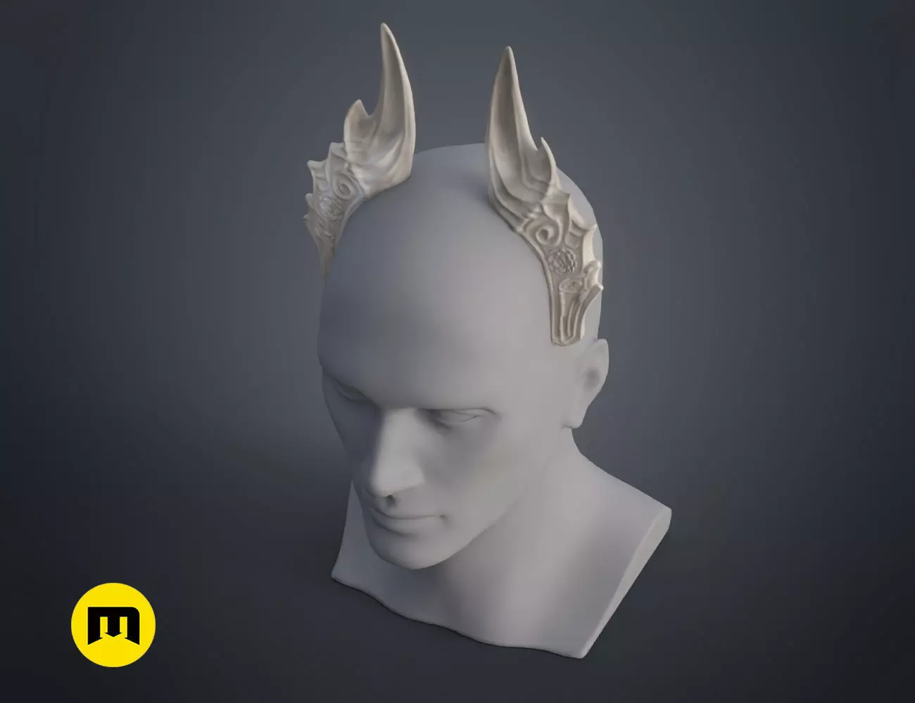 Fairy horns 3D print model_0