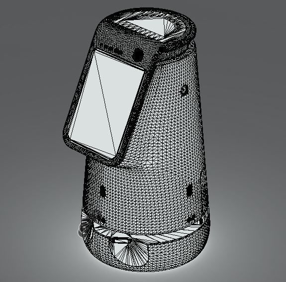 Service Robot 3D model_8