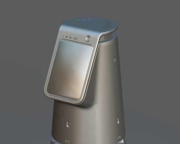 Service Robot 3D model_6