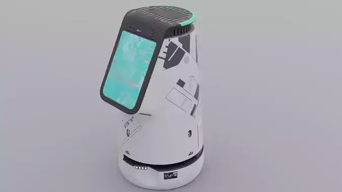 Service Robot 3D model