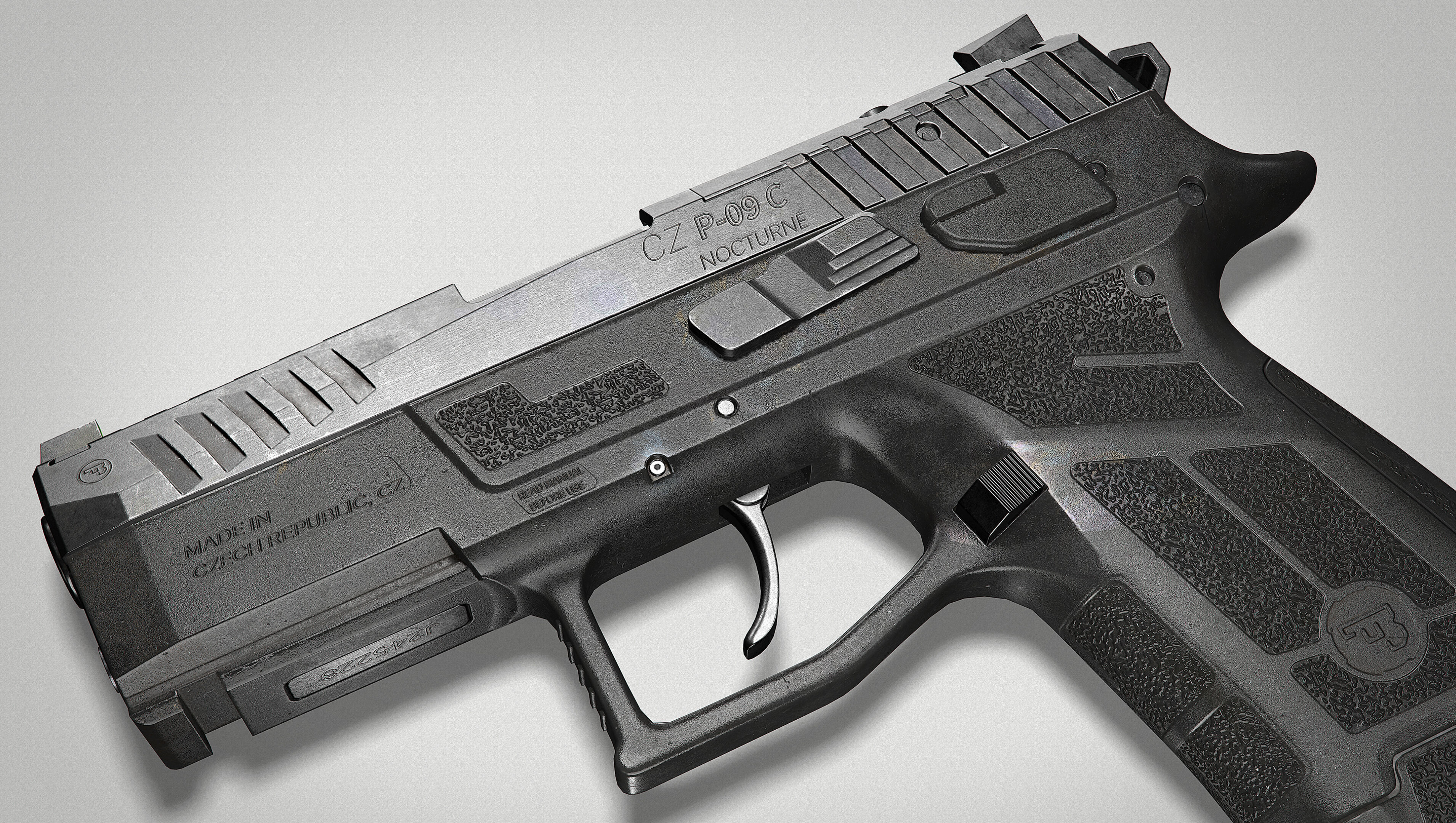 CZ P-09 C NOCTURNE Low-poly 3D model_11