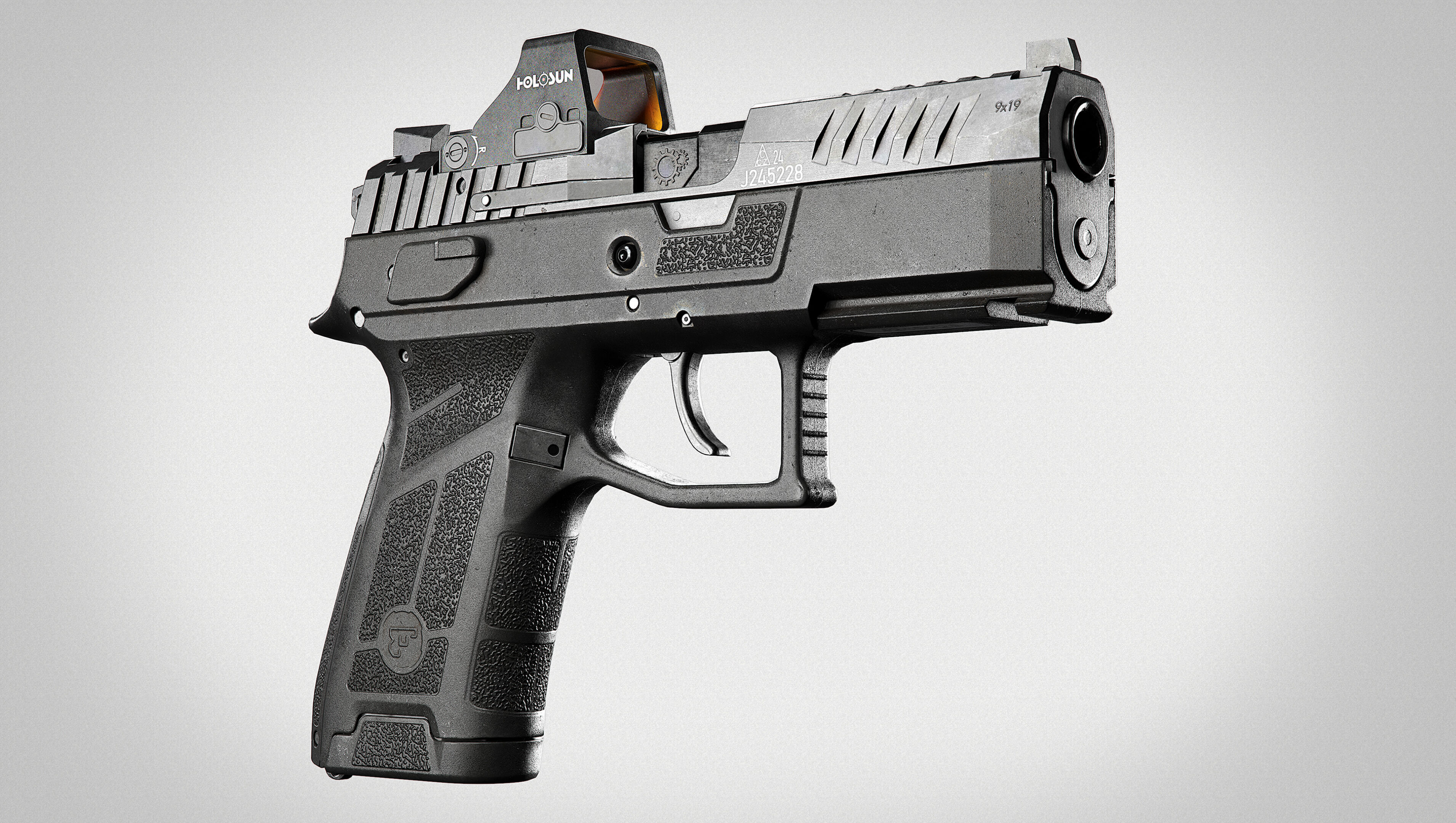 CZ P-09 C NOCTURNE Low-poly 3D model_7