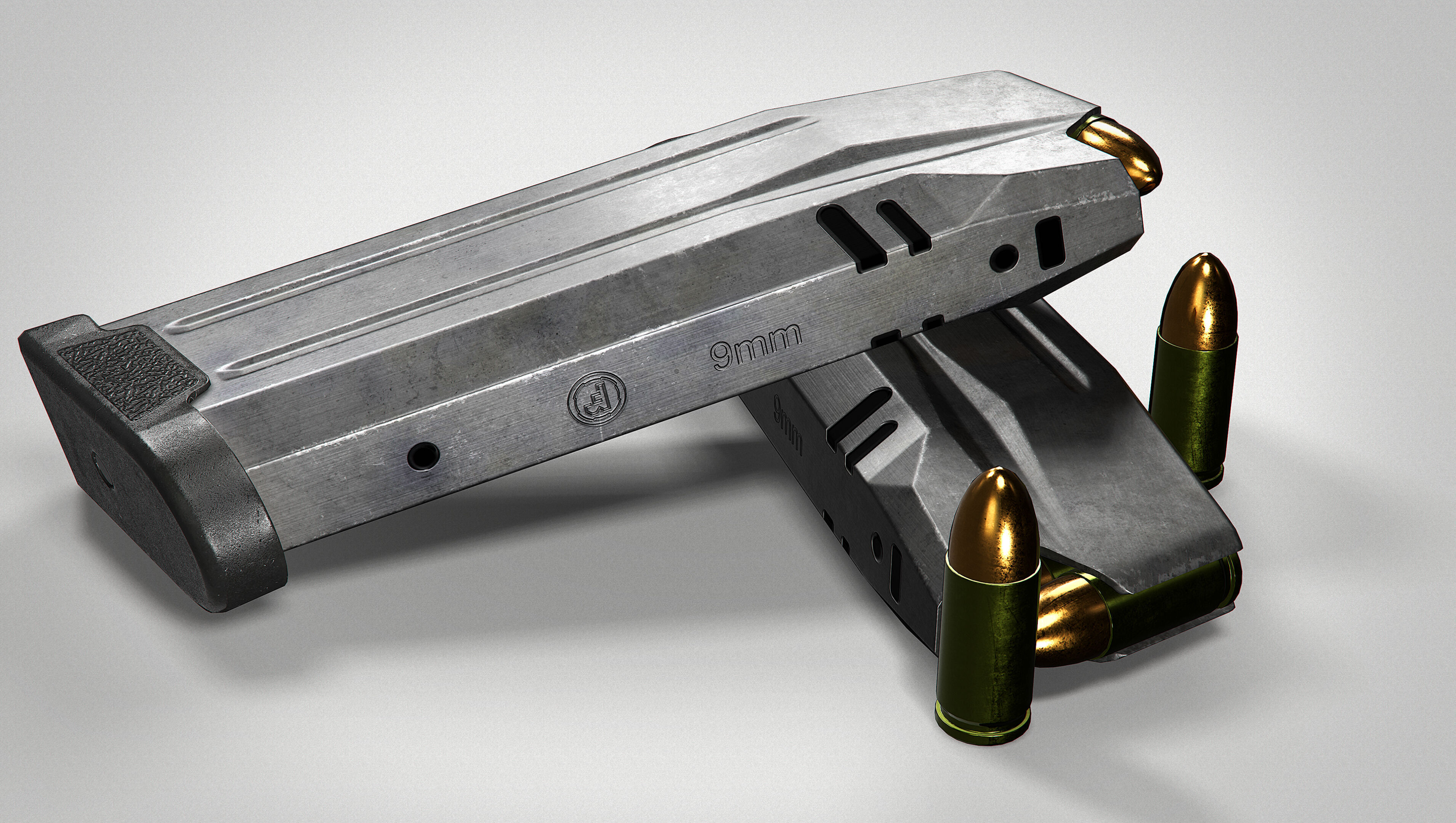 CZ P-09 C NOCTURNE Low-poly 3D model_1