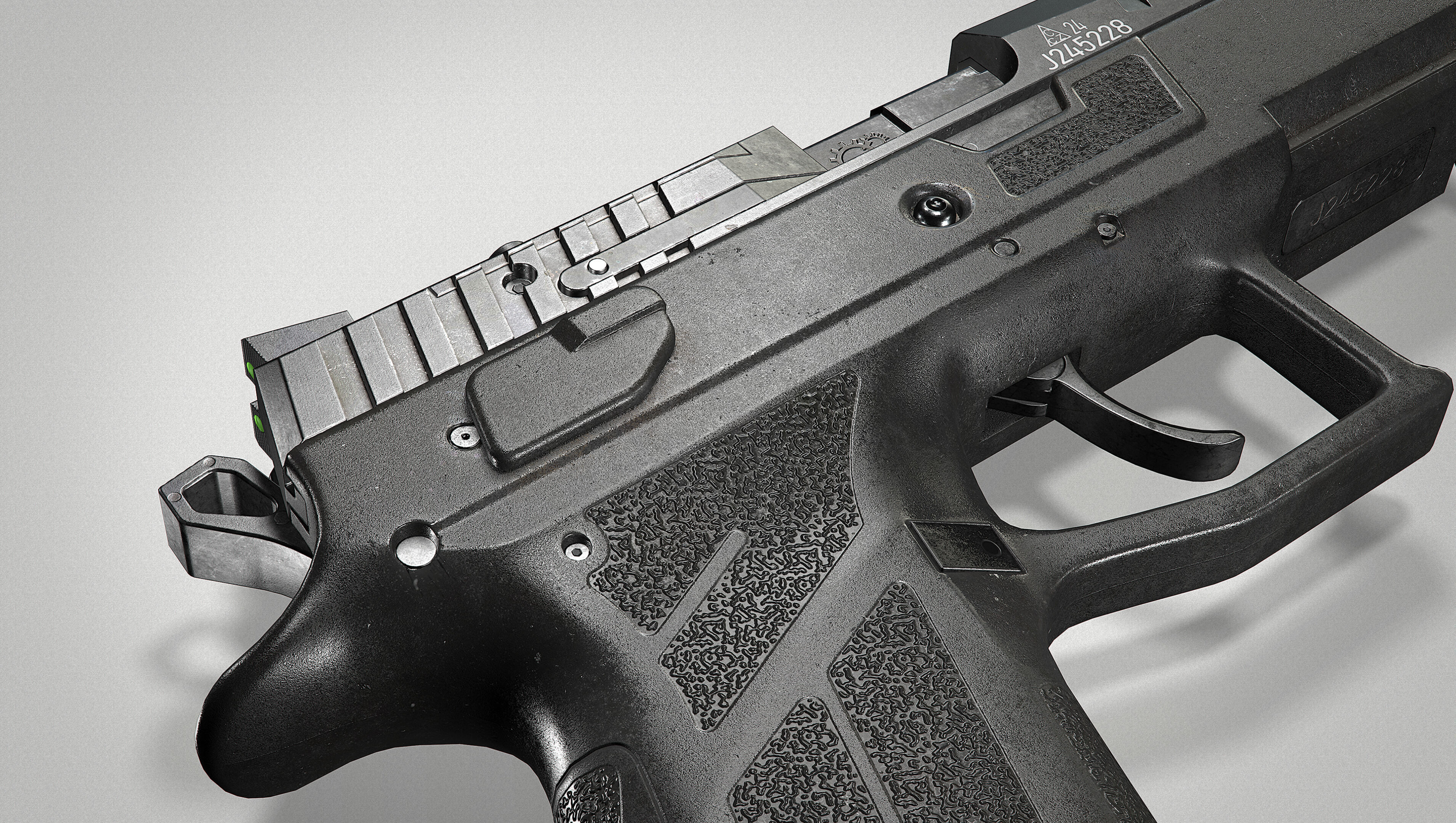 CZ P-09 C NOCTURNE Low-poly 3D model_10