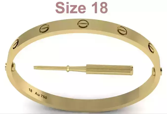 Love Bracelet - Size 18