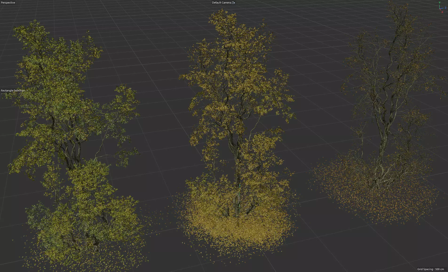 High Quality Forest Elm Tree 05 3D model_0