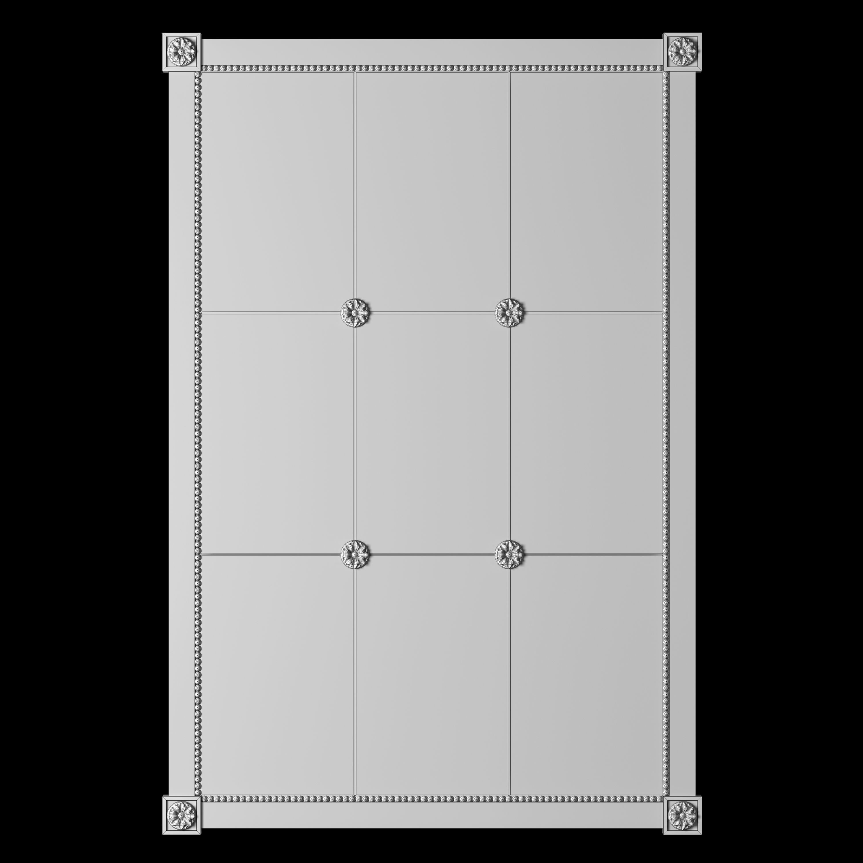 BRADBURN HOME WALL MIRROR 3D model_15