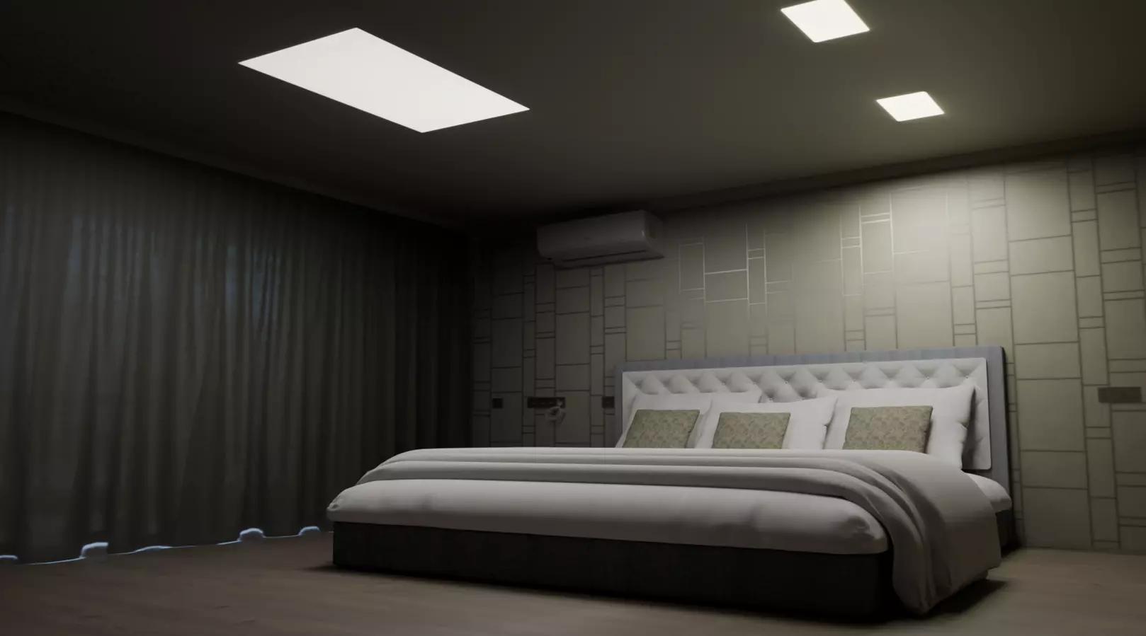 BED 001 3D model