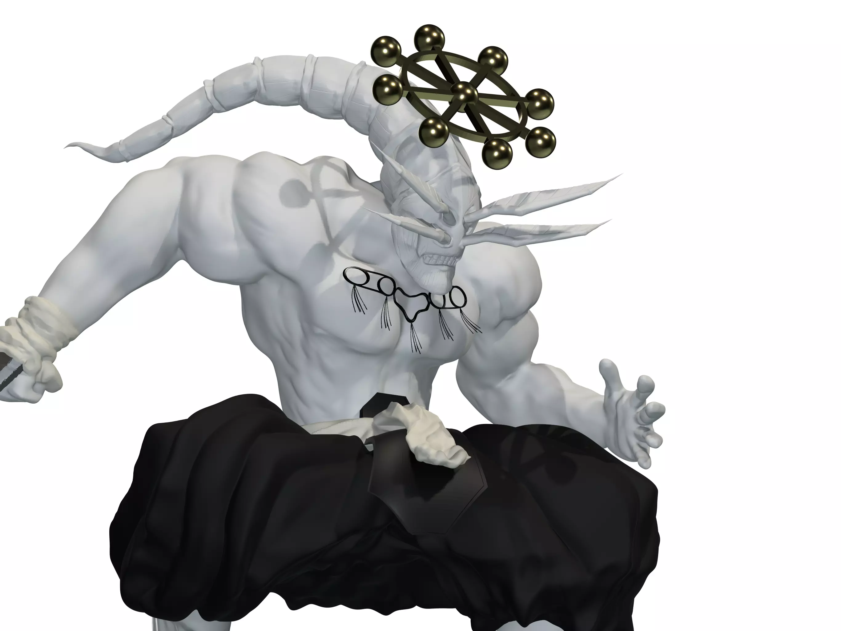 Jujutsu Kaisen Divine General Mahoraga 3D print model_0