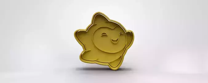 Star cookie cutter from Wish movie 3D print model