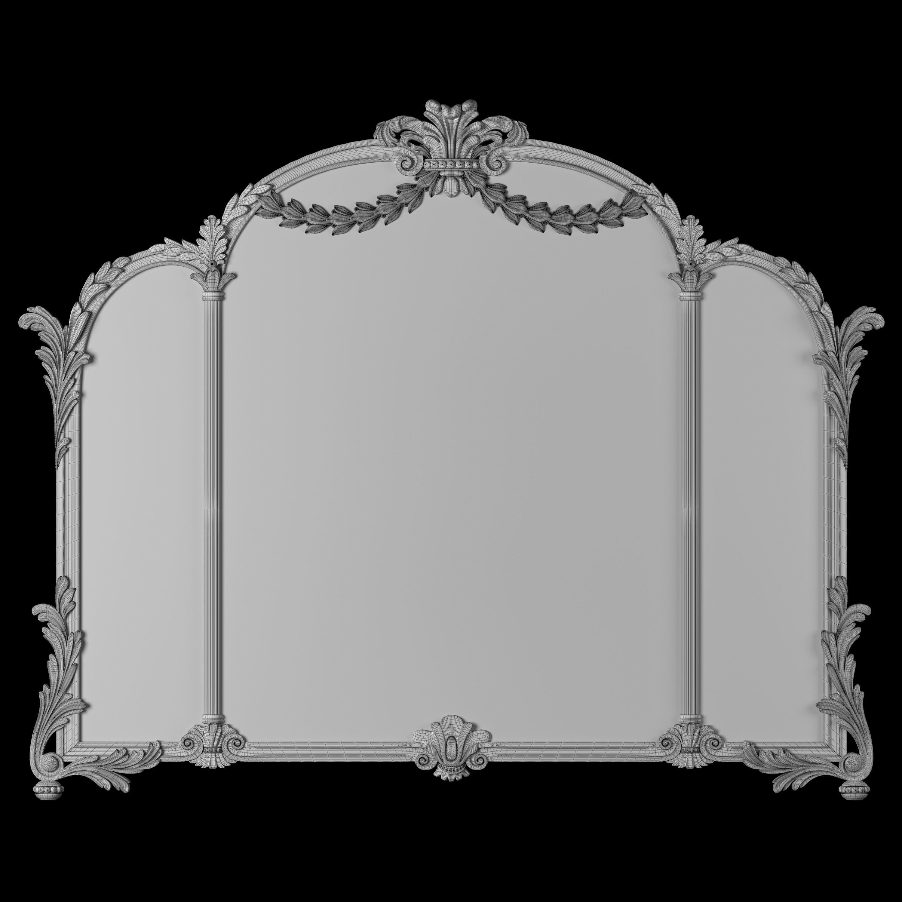 roberto giovanini mirror art 877 3D model_8