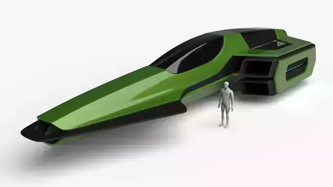 Racing Spaceship Achernar