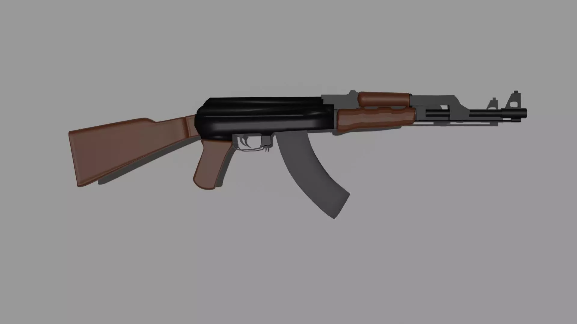 AK-47 Free 3D model_0