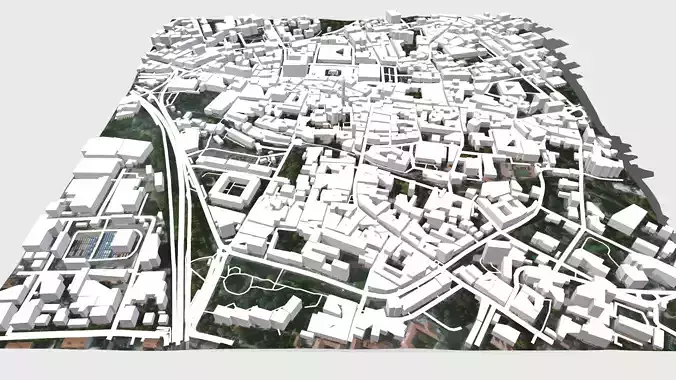 Cityscape Monza Italy