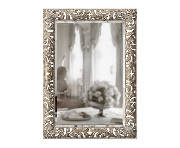 ROBERTO GIOVANNINI ART 1001G MIRROR FRAME SCROLL CARVED LEAVES 3D model
