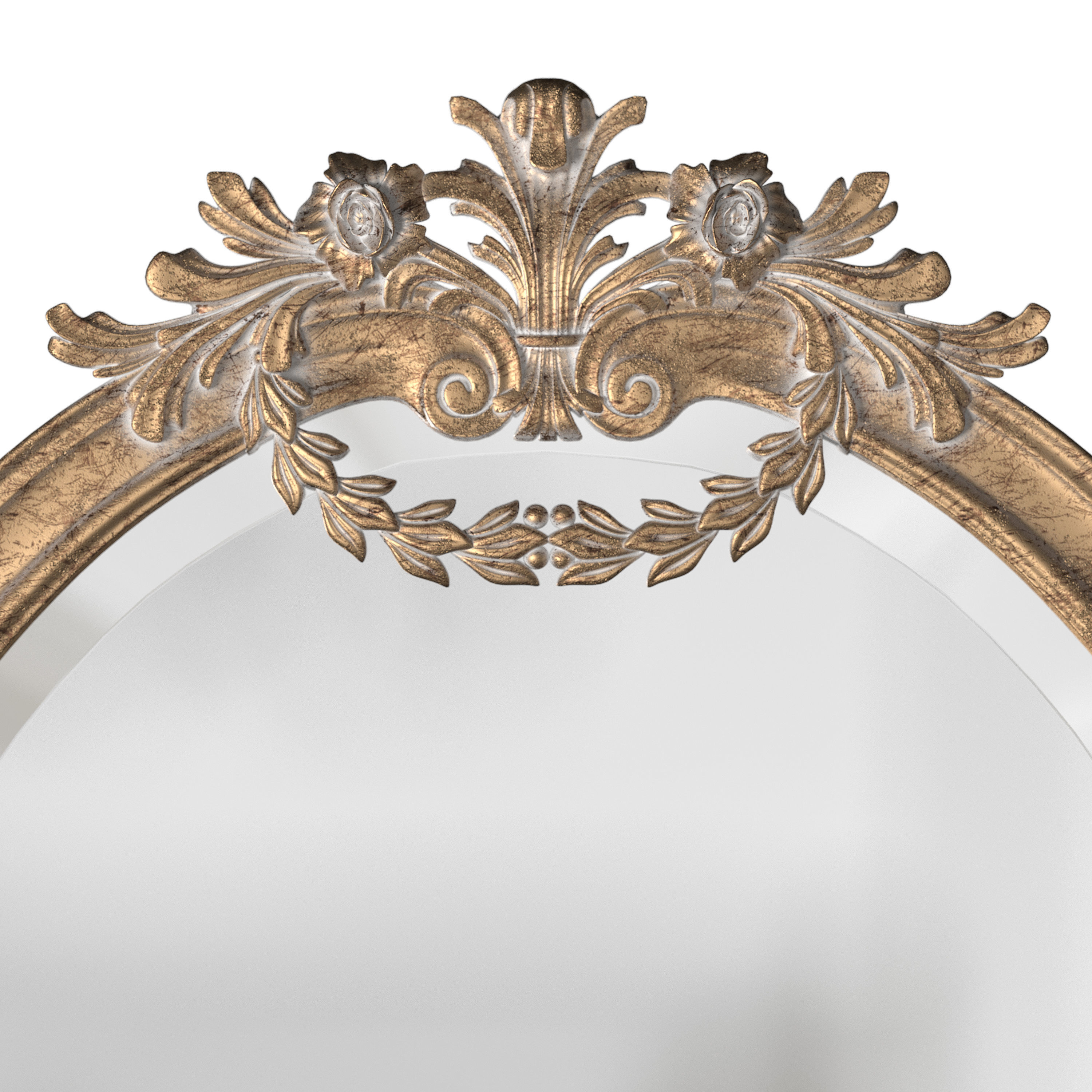 SPECCHIERA OVALE ORIZZONTALE 3D model_16