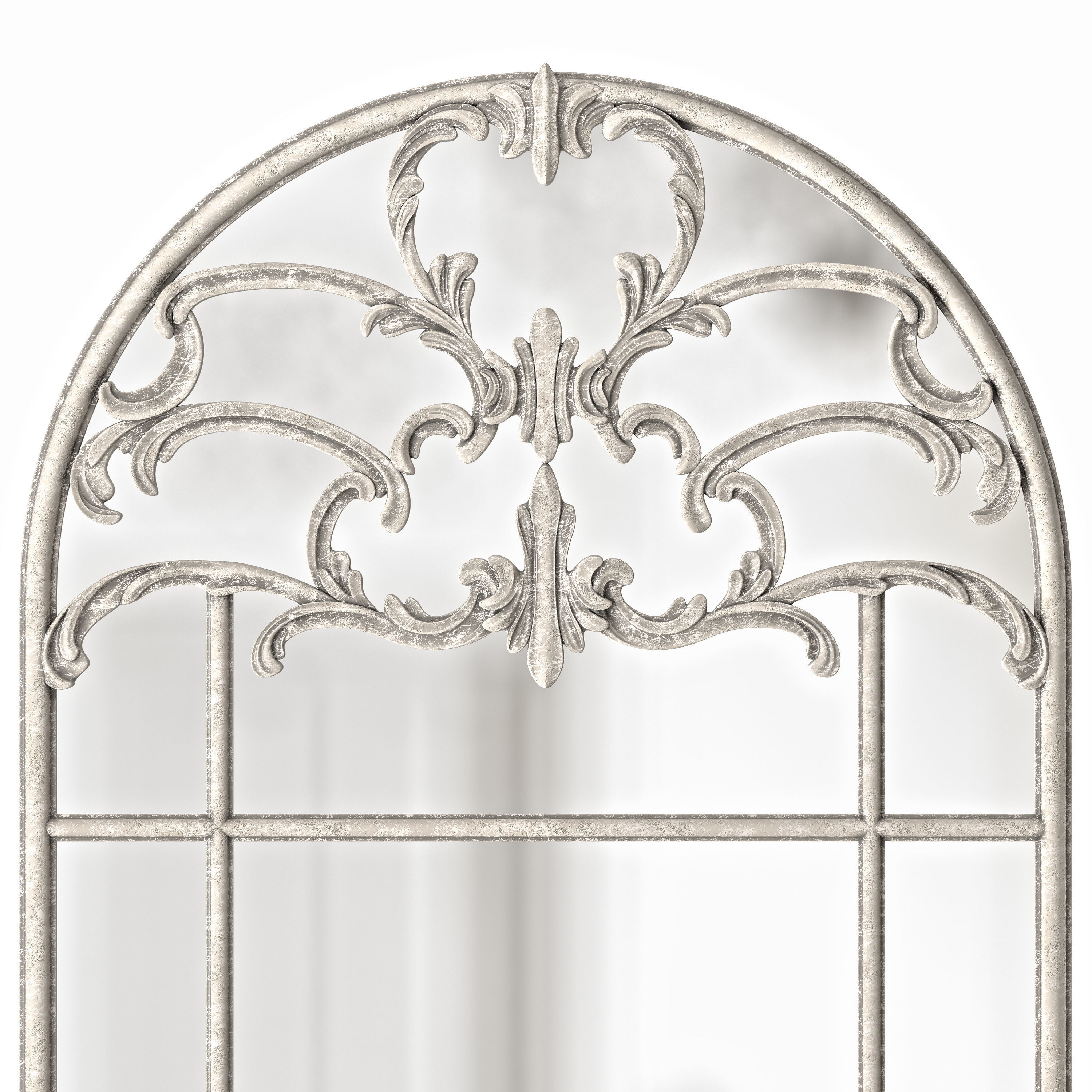 Beatrice Arched Mirror 3D model_14