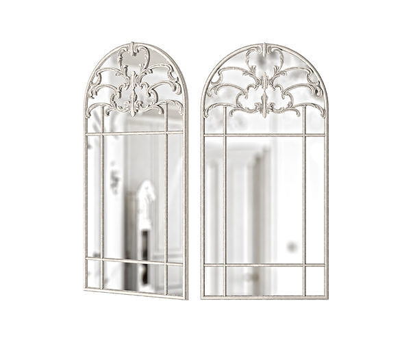 Beatrice Arched Mirror 3D model