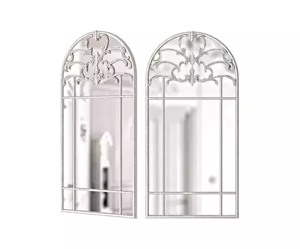 Beatrice Arched Mirror 3D model
