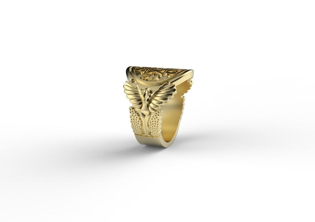 King Solomon Ring 3D print model_6