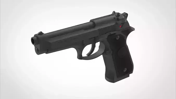 Pistol Beretta 92FS 3D model
