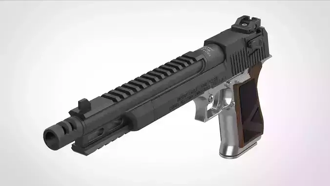 Modified Lightning Hawk from the Resident Evil 2 2019 3d  model