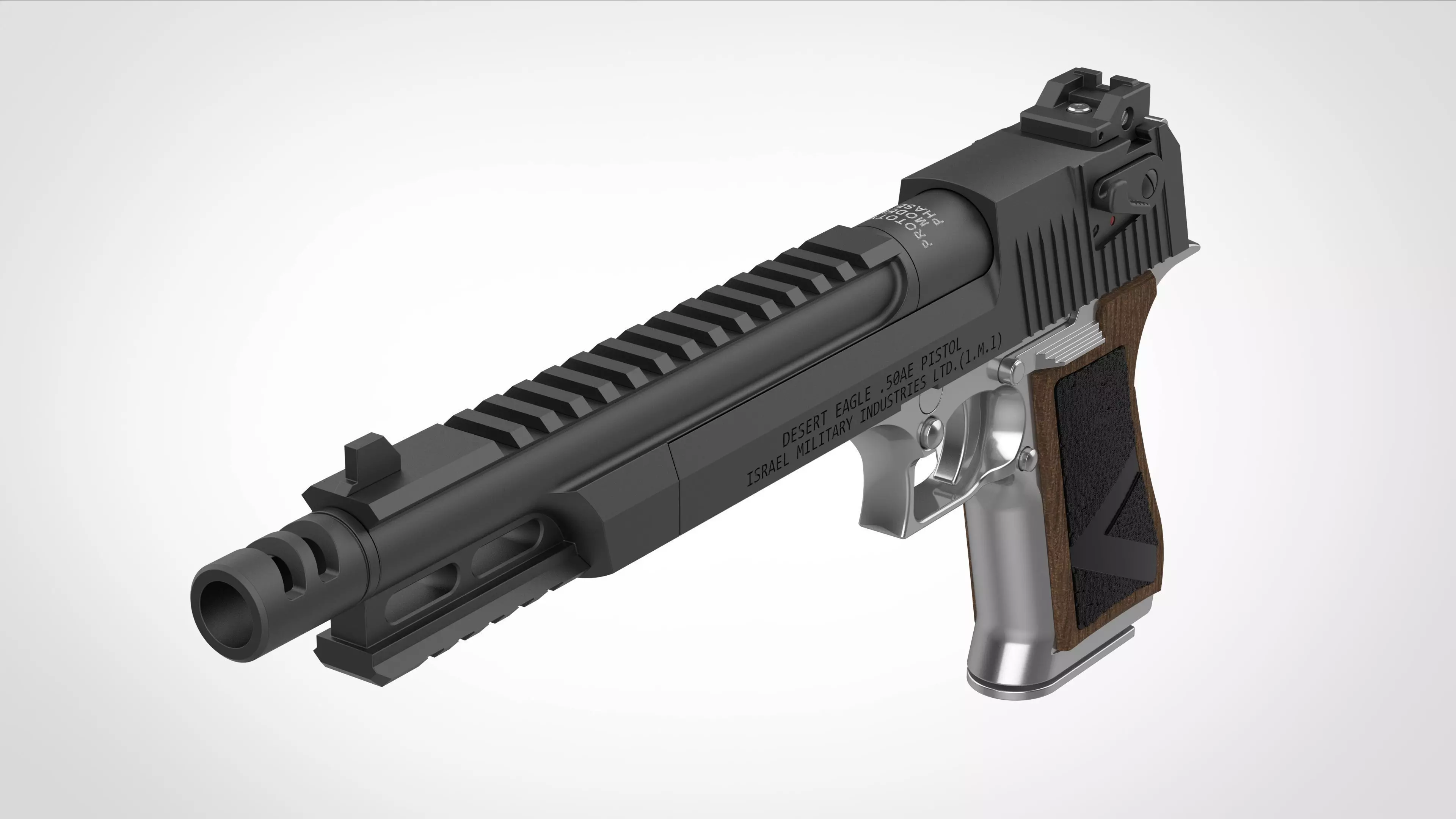 Modified Lightning Hawk from the Resident Evil 2 2019 3d model 3D model