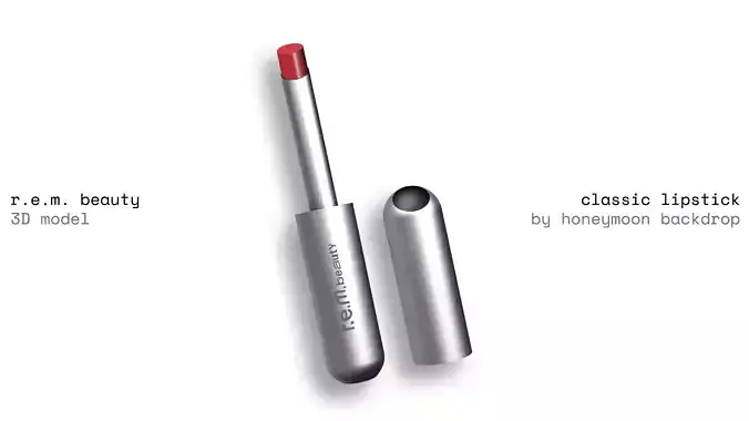 lipstick - rem beauty  by Ariana Grande 3D model