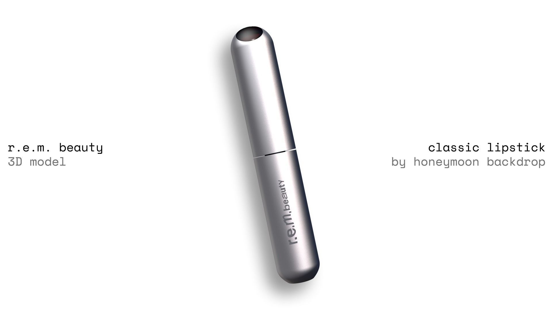 lipstick - rem beauty  by Ariana Grande 3D model_1