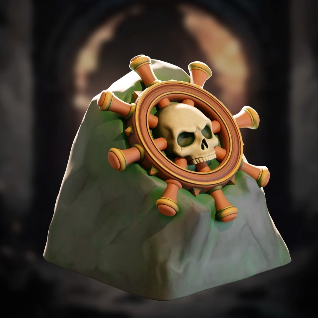 Skull collection 3D print model_6