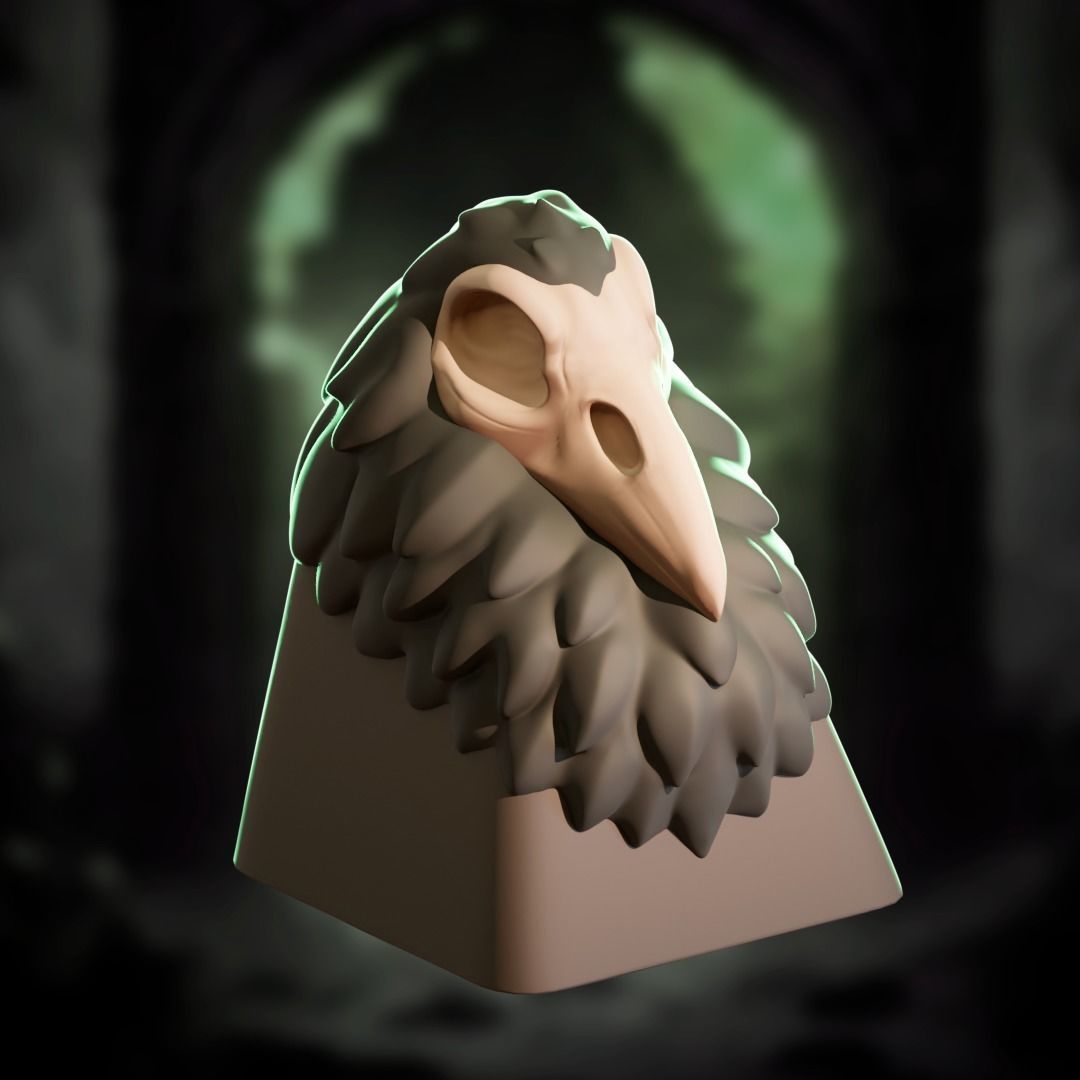 Skull collection 3D print model_4