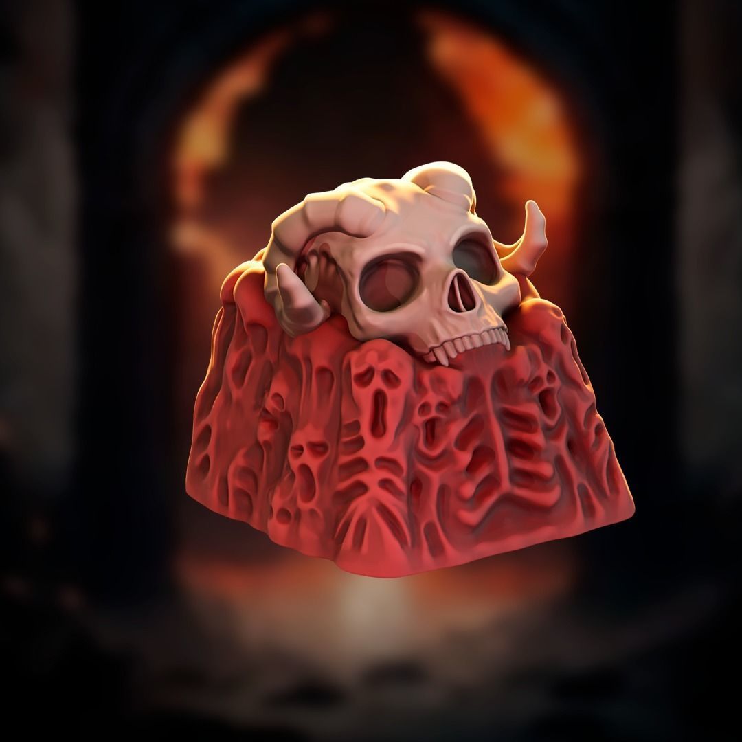 Skull collection 3D print model_5