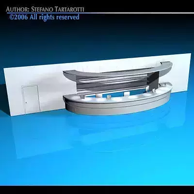 Reception bar counter