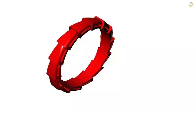 ring bulgari Free 3D print model