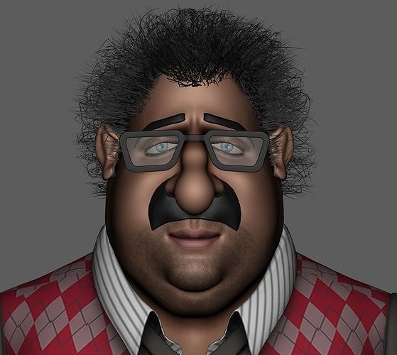 Cartoon Free low-poly 3D model
