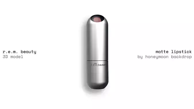 matte lipstick - rem beauty by Ariana Grande  3D model