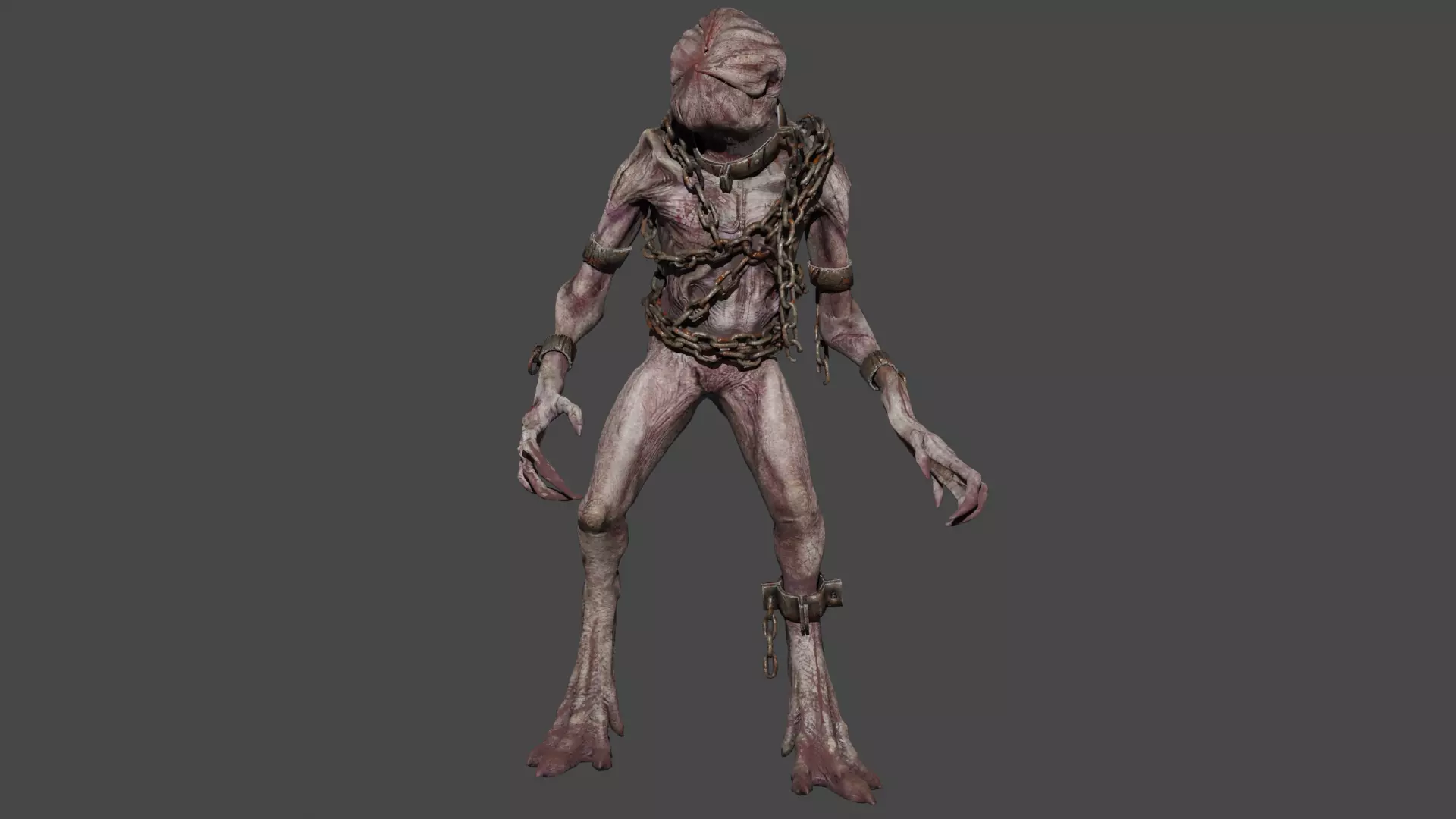 Demogorgon Low-poly 3D model
