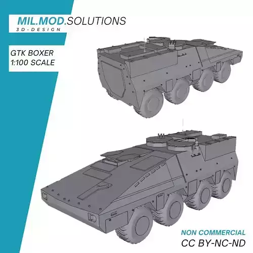 GTK Boxer 3D print model