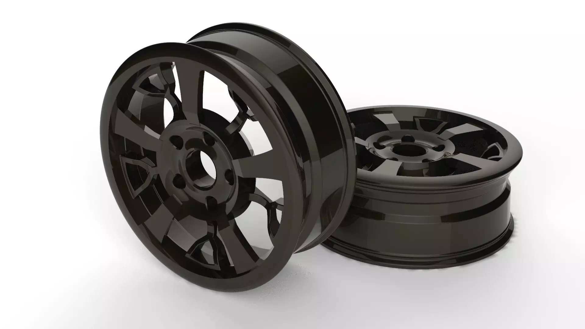 Car rim FD2 18 inches Free 3D model