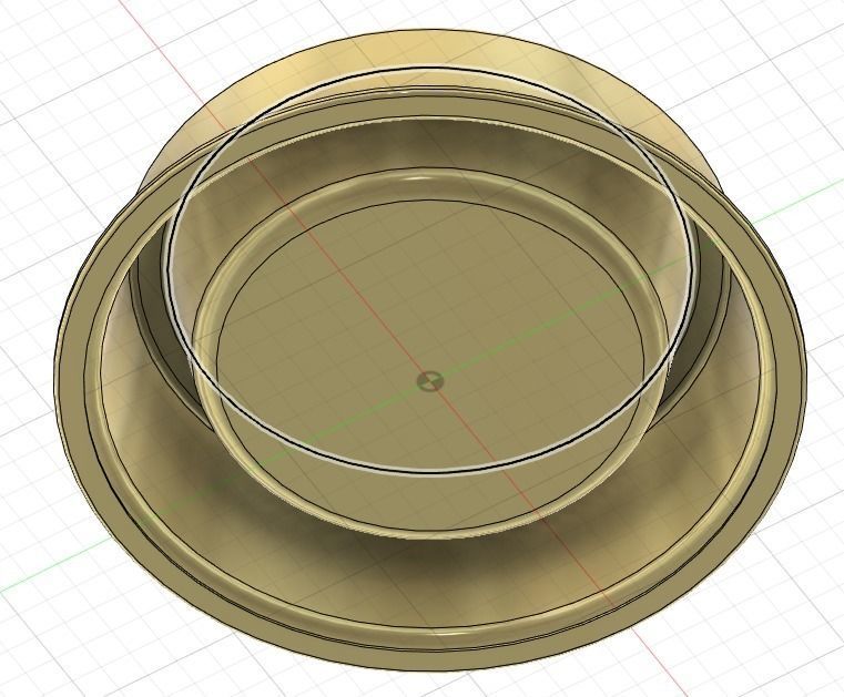 Dog bowl printable model 3D print model_2