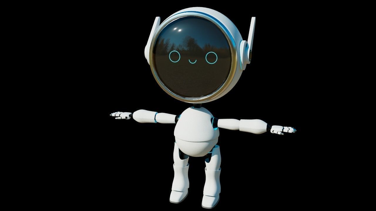Little Robot 3D model_2