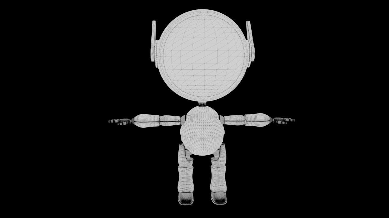 Little Robot 3D model_8
