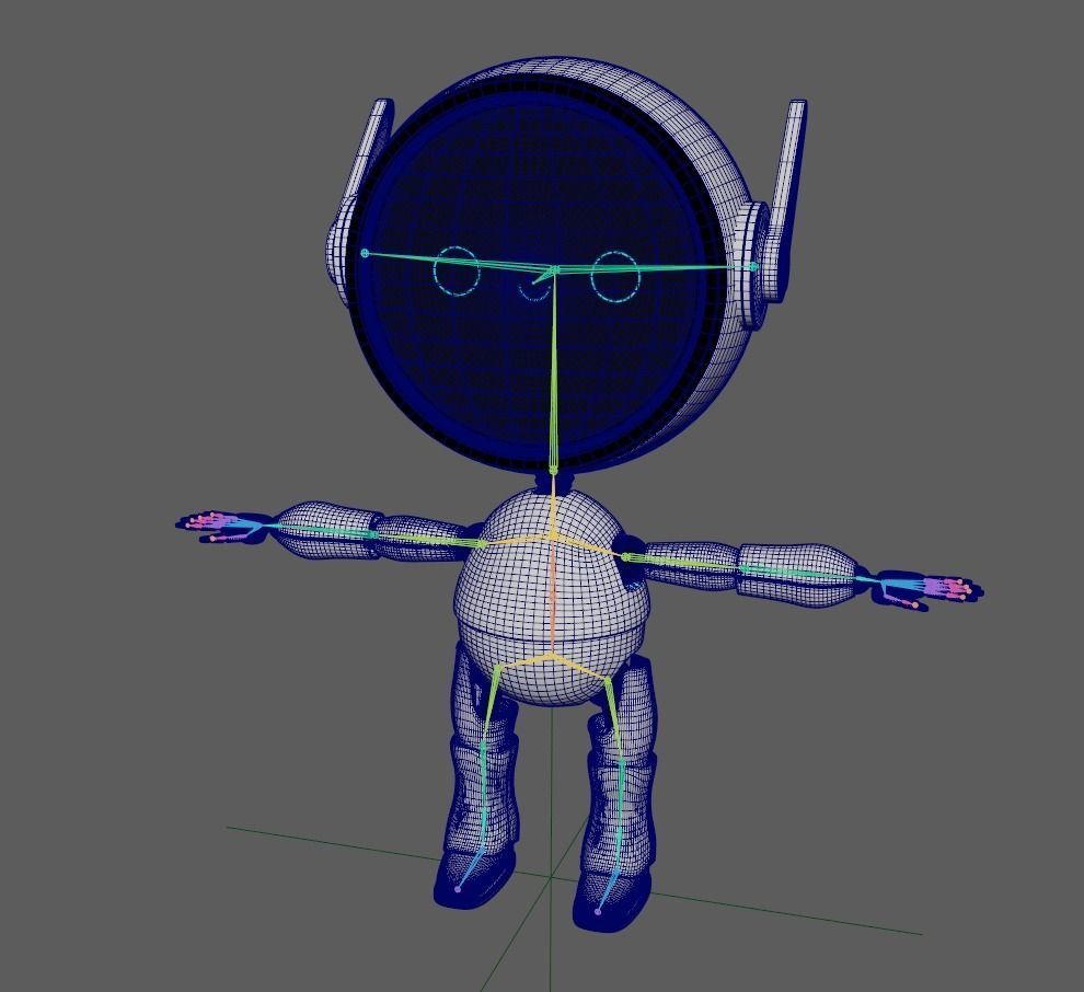 Little Robot 3D model_1