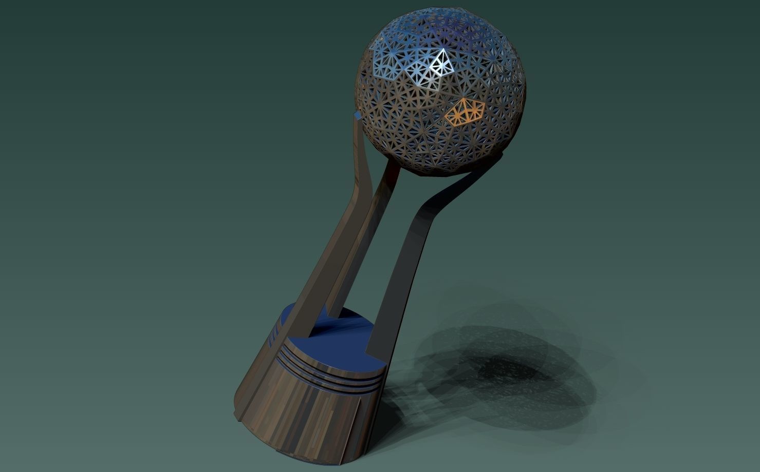 Formula 1 Japan Trophy 3D print model_5