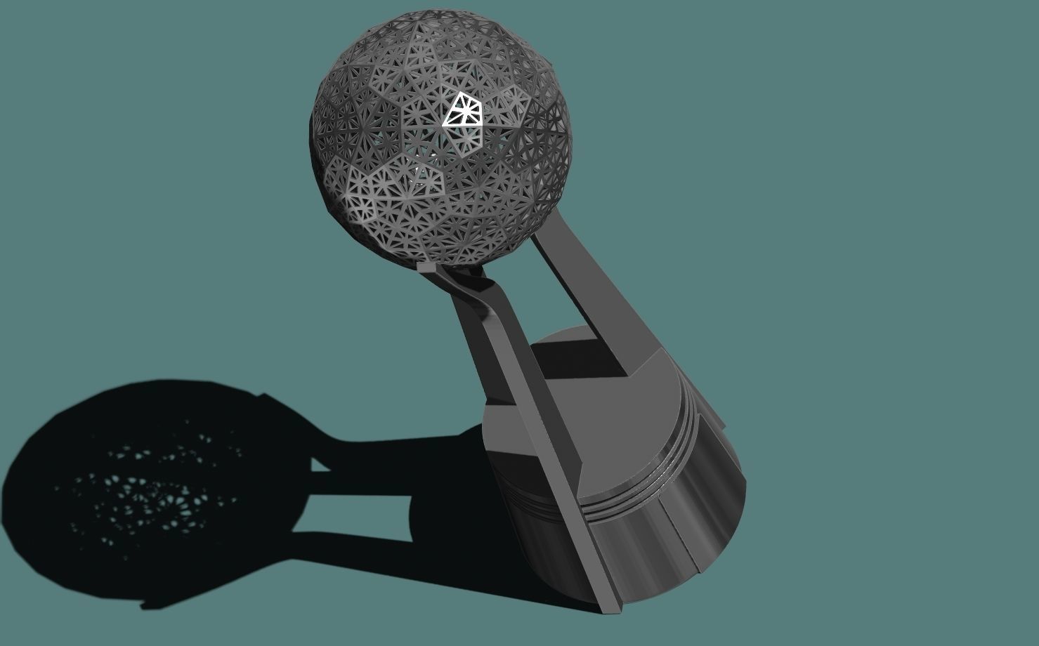 Formula 1 Japan Trophy 3D print model_12