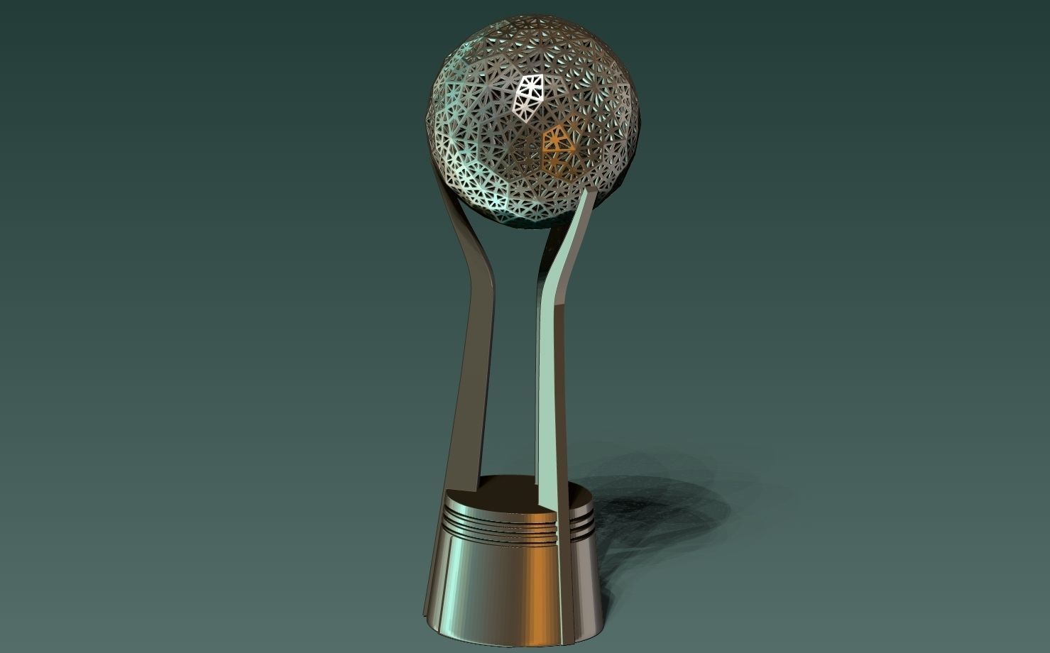 Formula 1 Japan Trophy 3D print model_1